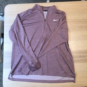New Nike Dri Fit Running 1/4 Zip Pullover